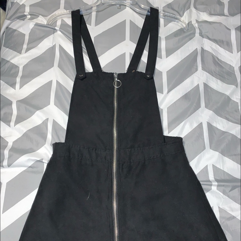 H&M Black Overall Dress